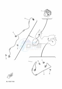 GPD155-A NMAX-155 (BBDP) drawing TAILLIGHT