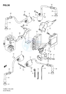 VL800 (E2) VOLUSIA drawing ELECTRICAL (VL800L1 E24)