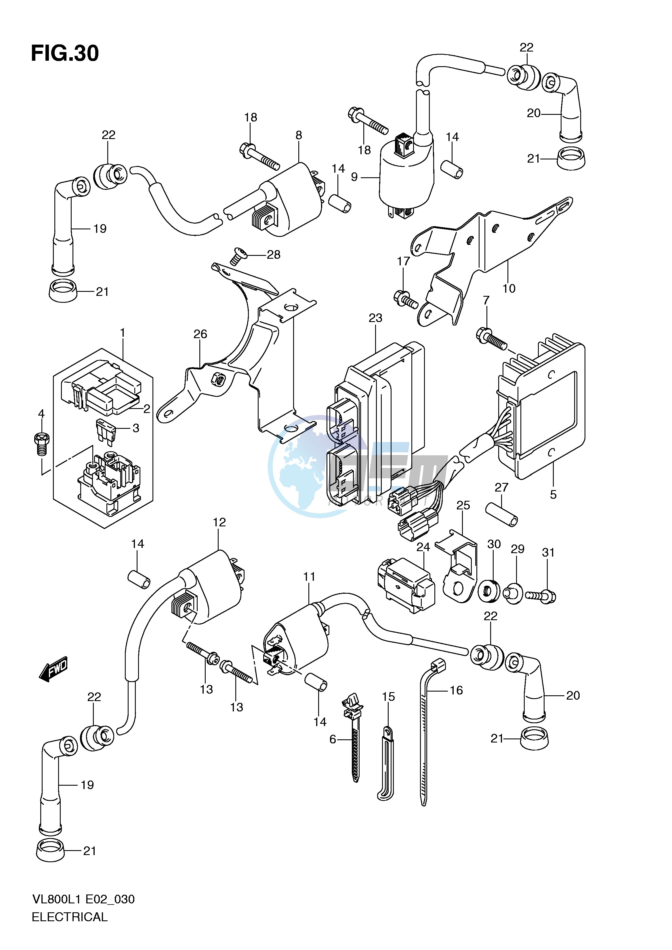 ELECTRICAL (VL800L1 E24)