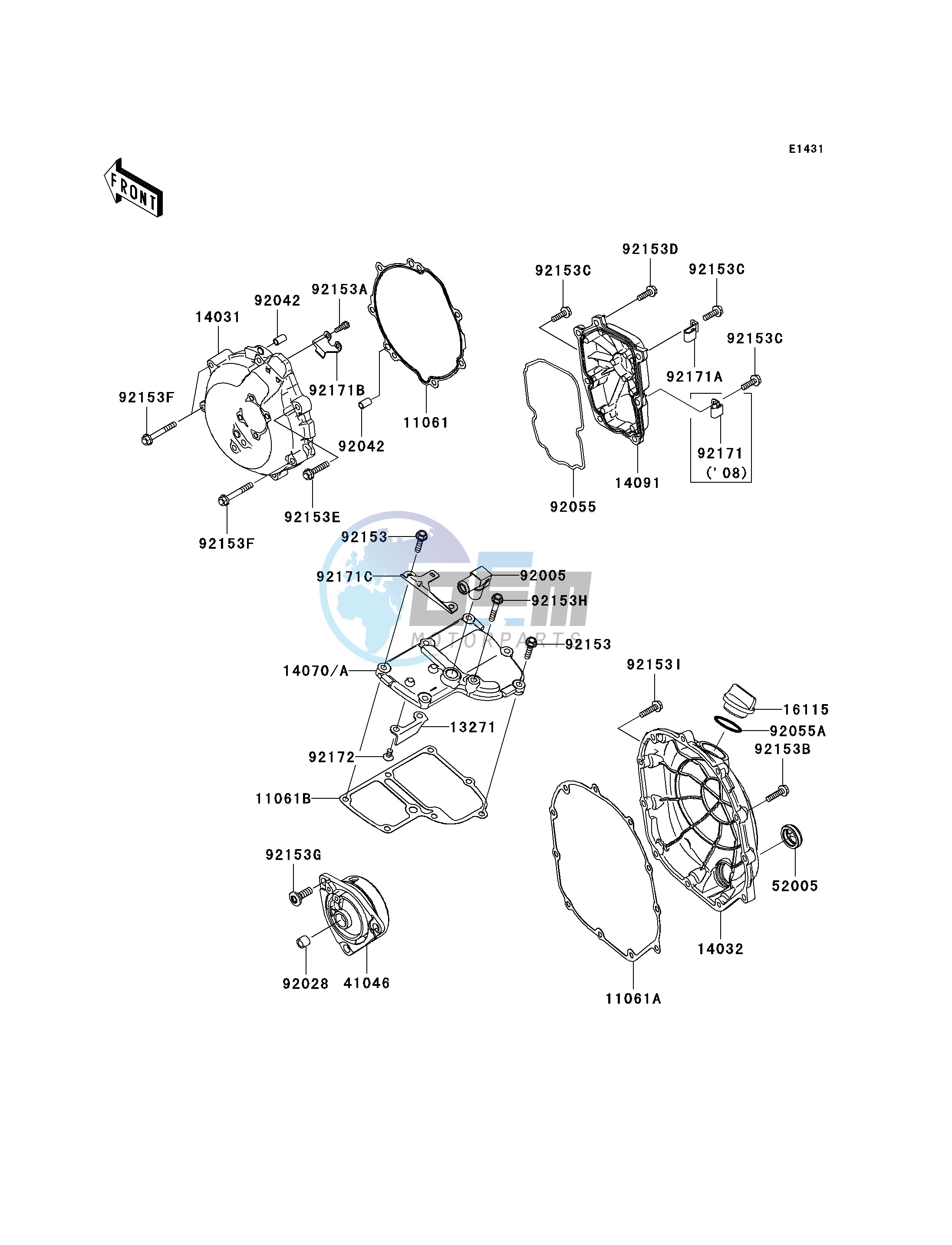 ENGINE COVER-- S- -