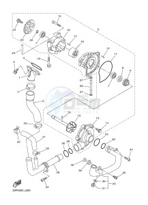 FZ8-NA 800 FZ8 (NAKED, ABS) (59P5) drawing WATER PUMP