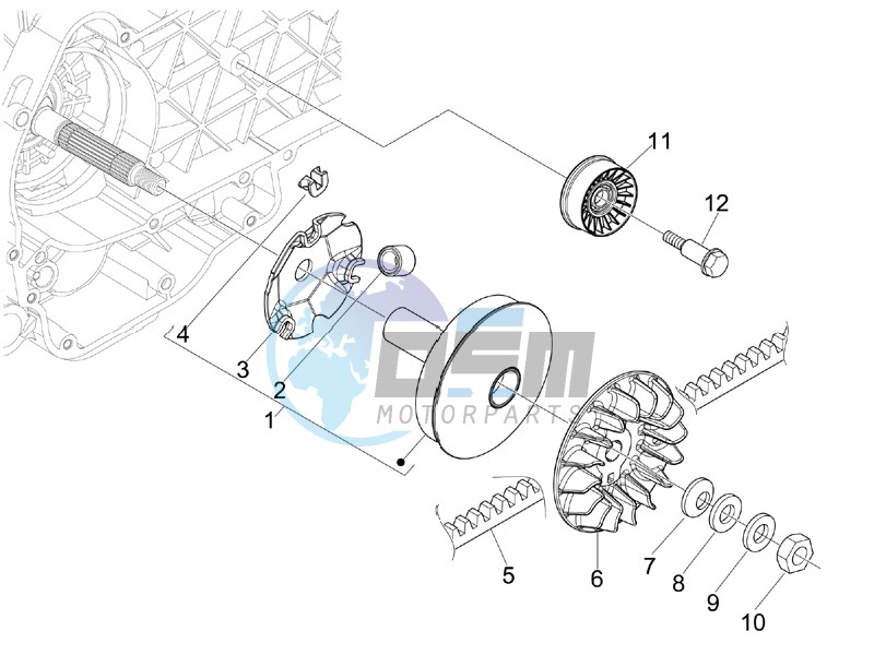 Driving pulley