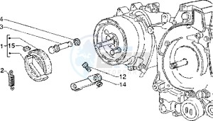 Liberty 150 Leader drawing Brake lever