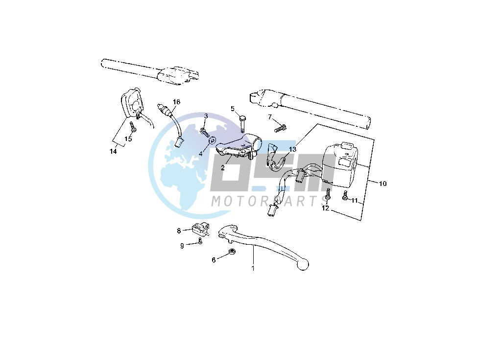 HANDLE SWITCH- LEVER