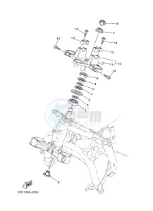 XT1200Z (23PF 23PG) drawing STEERING