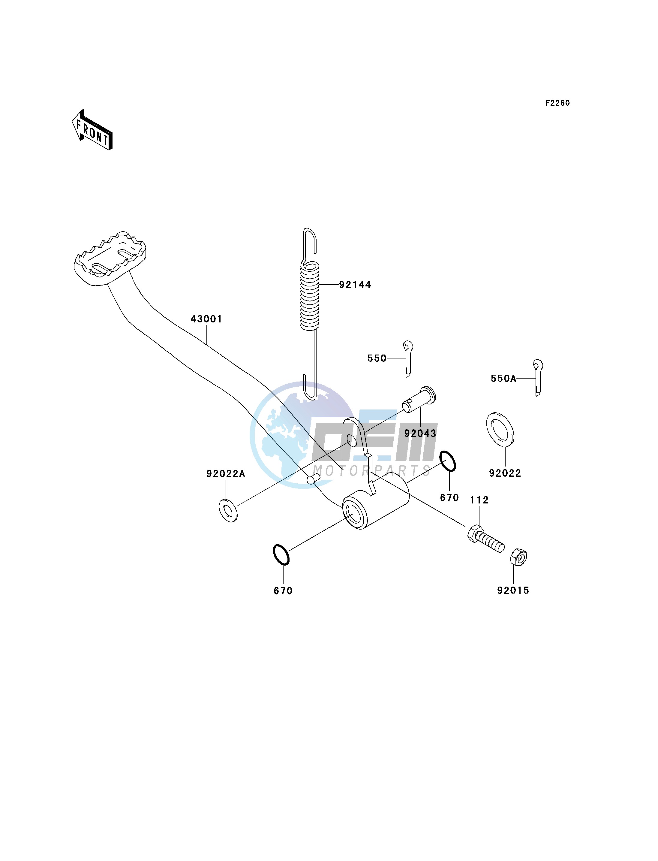 BRAKE PEDAL