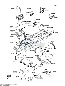 JF 650 A [X2] (A4-A5) [X2] drawing HULL FITTINGS