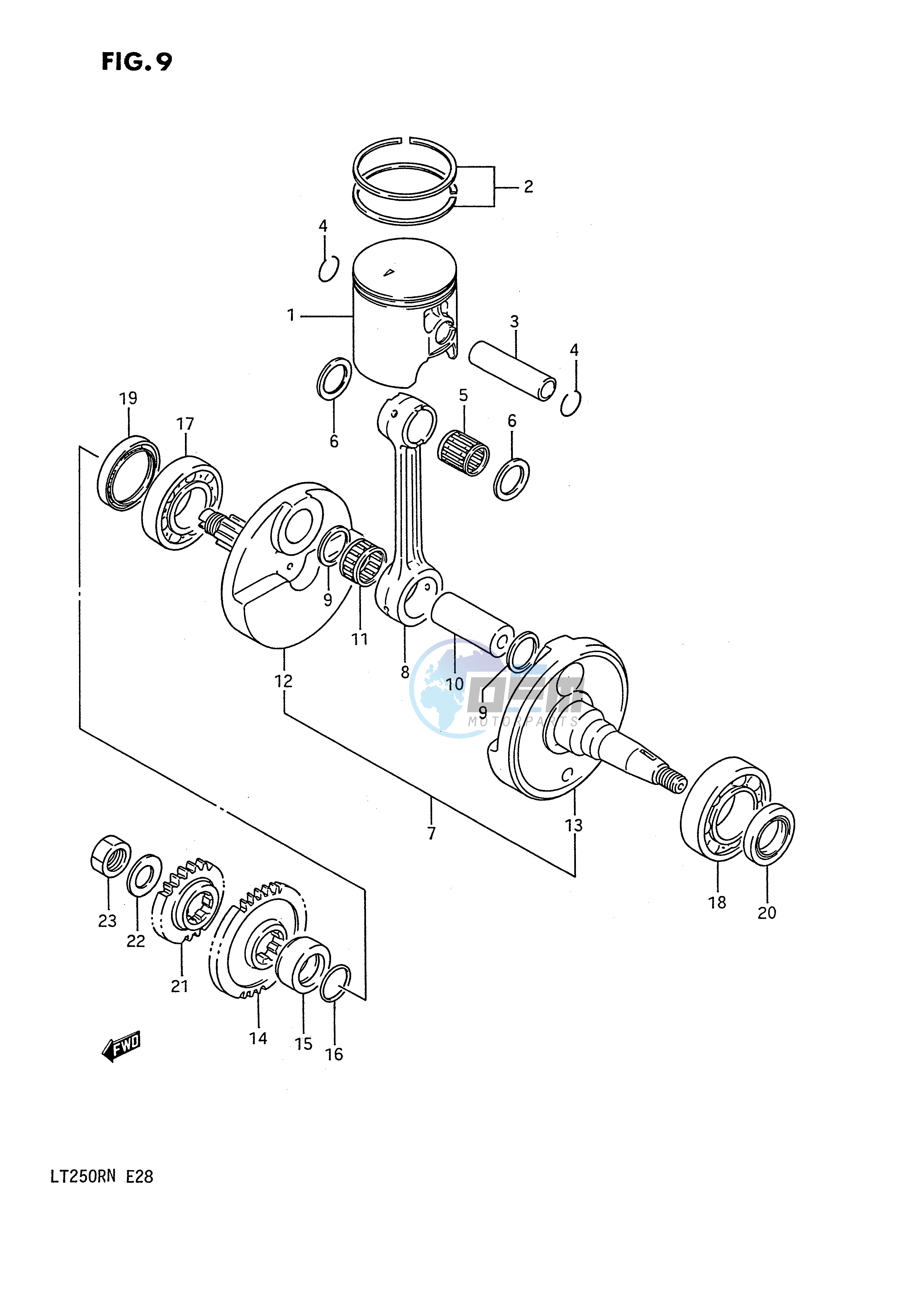 CRANKSHAFT (MODEL H)