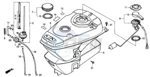 NH80MS drawing FUEL TANK