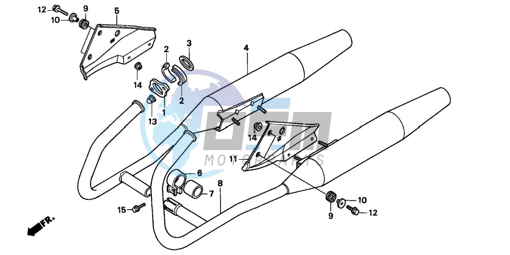 EXHAUST MUFFLER