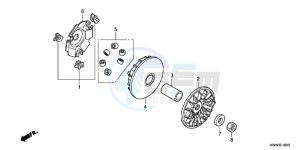 WW125EX2C drawing DRIVE FACE