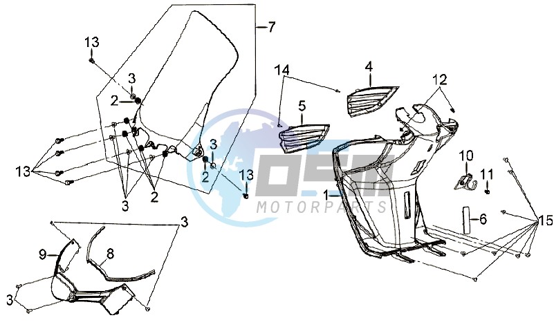 INNER LEG SHIELD / UNDERTAIL