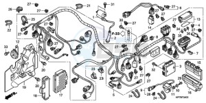 TRX420FA9 Australia - (U) drawing WIRE HARNESS