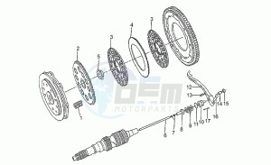 V 10 1000 Centauro Centauro drawing Clutch