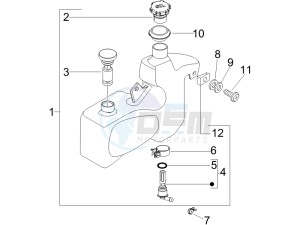 LX 50 2T D drawing Oil tank