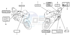 CBR125RW drawing CAUTION LABEL (CBR125RW7)