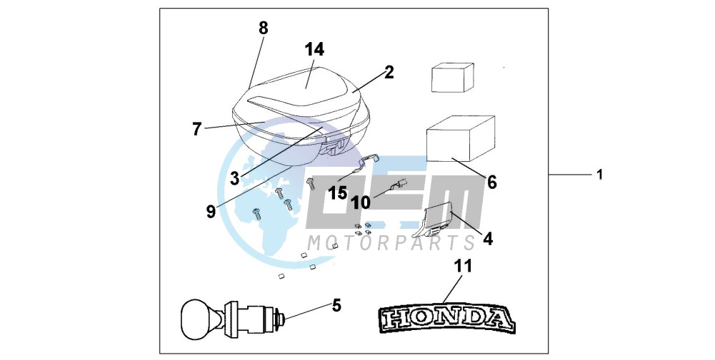 TOP BOX 35 L G-192M