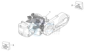 Atlantic 400-500 sprint drawing Engine assembly