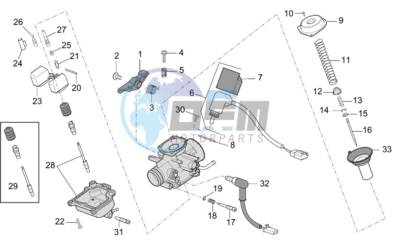 Carburettor - Components