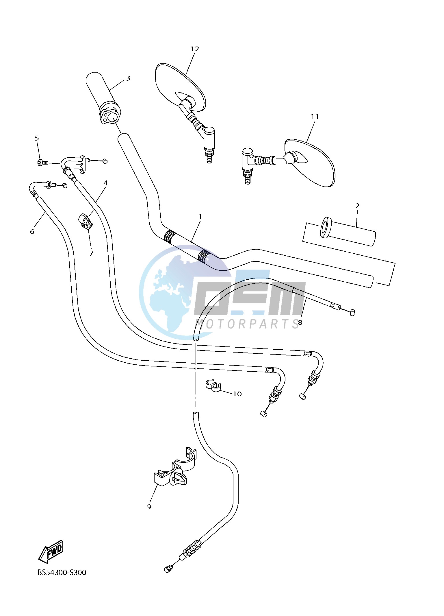 STEERING HANDLE & CABLE