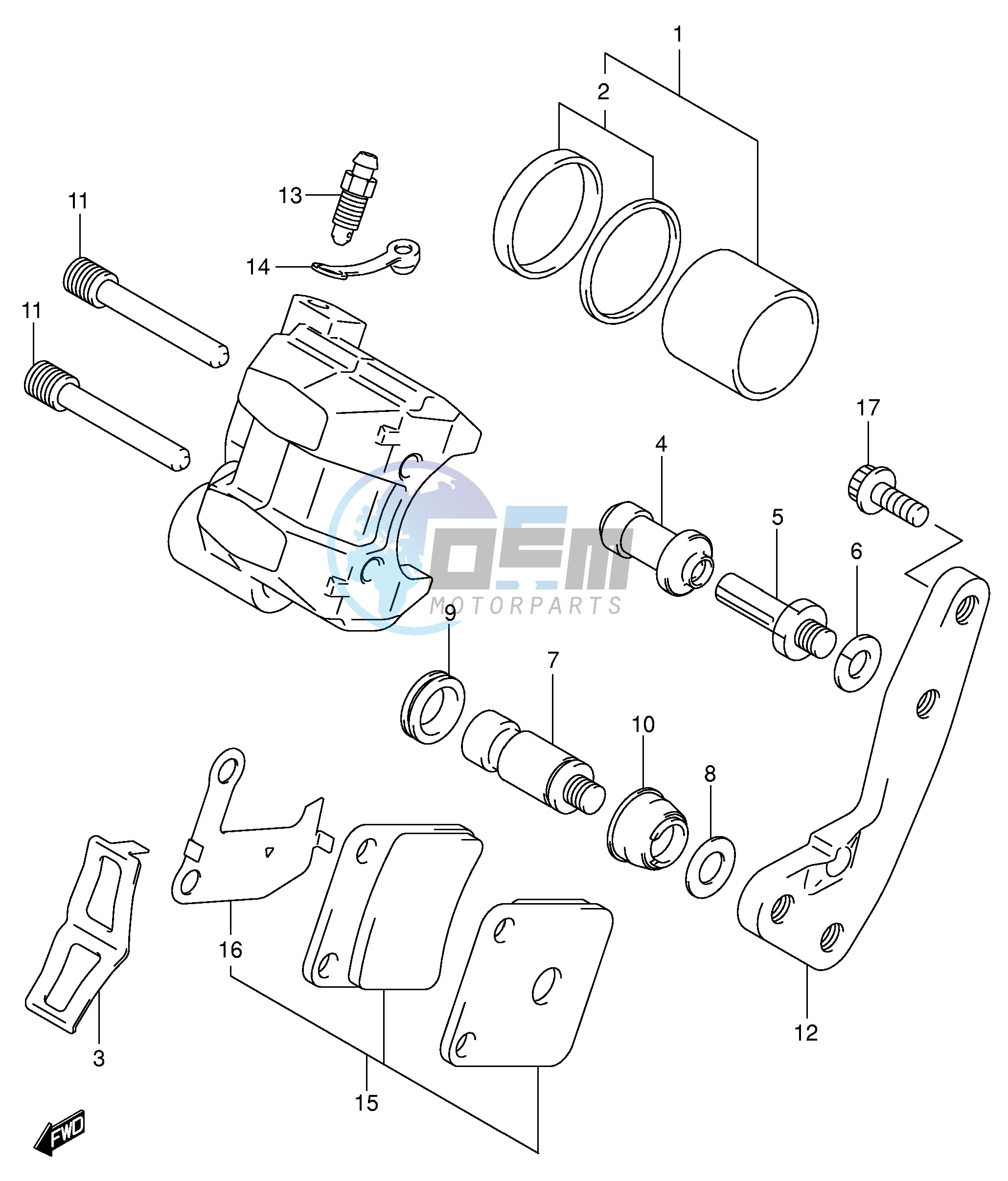 FRONT CALIPER