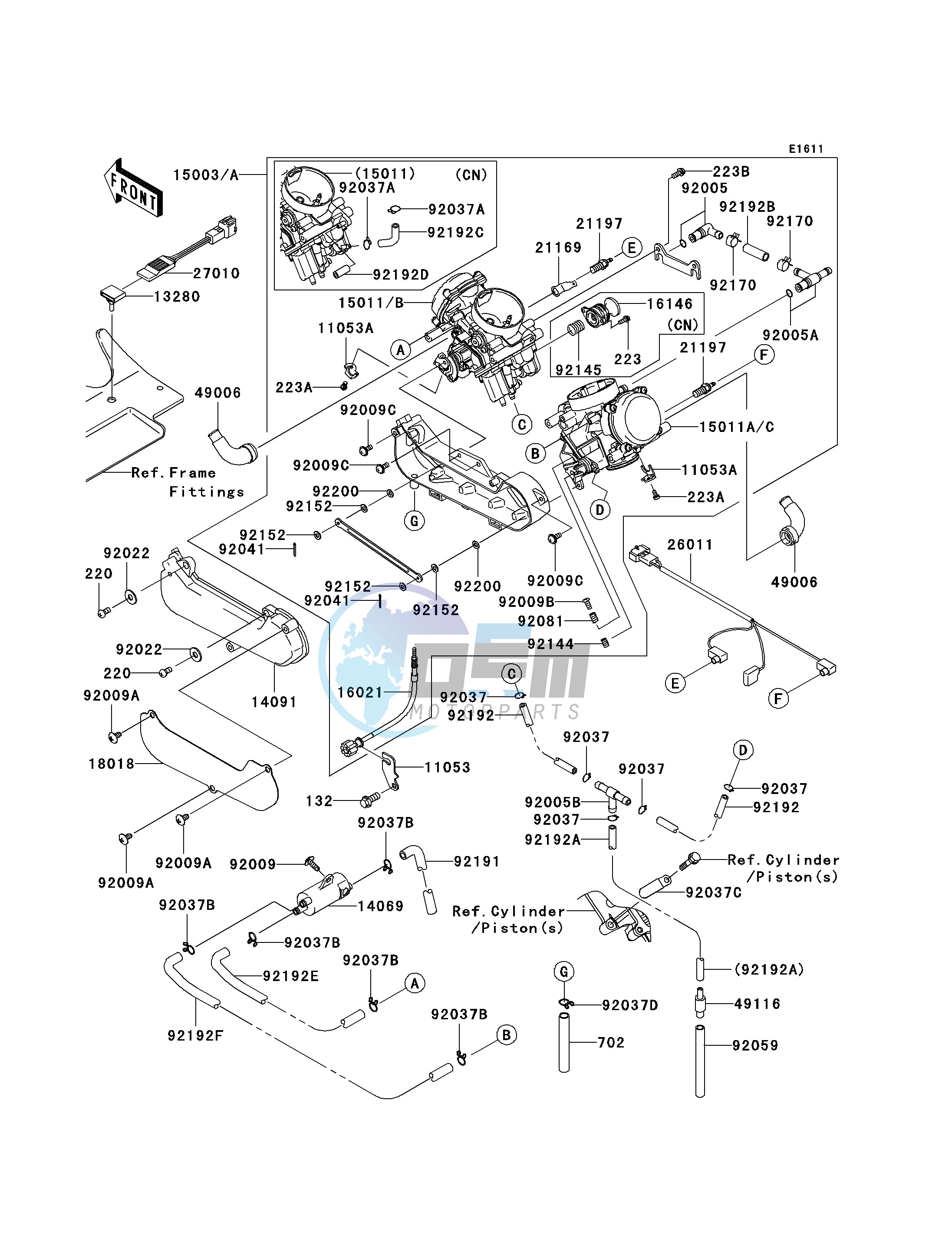 CARBURETOR -- A6F- -