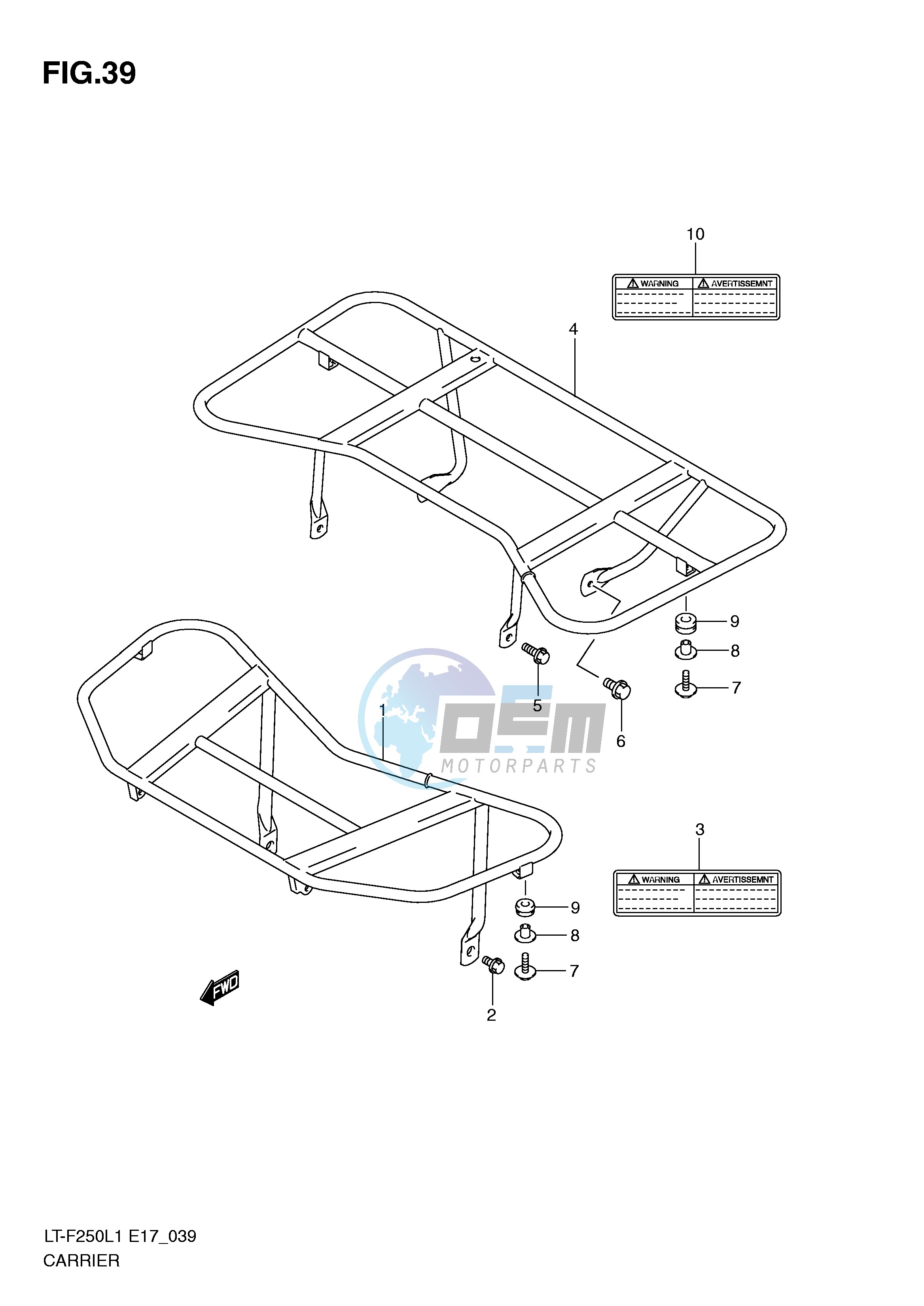 CARRIER (LT-F250L1 E24)