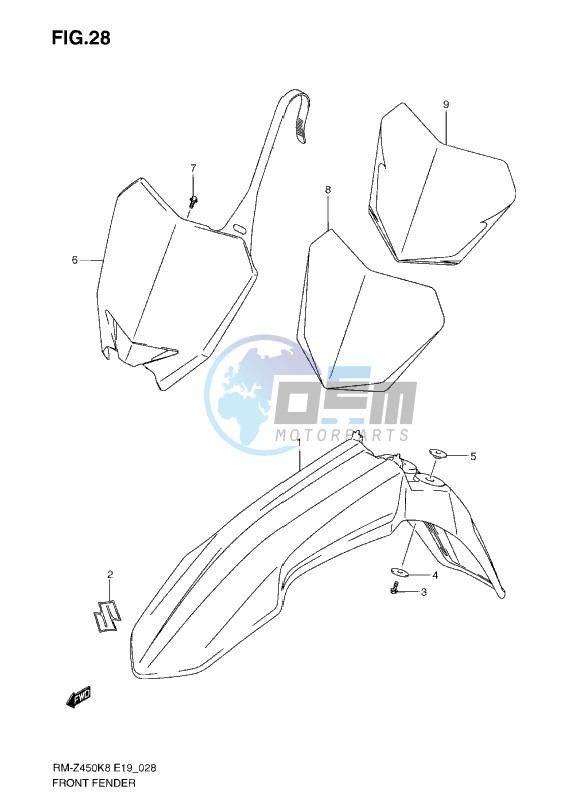 FRONT FENDER (K8-L0)