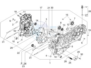 Carnaby 200 4t e3 drawing Crankcase