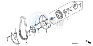 SH1259 E / 3E drawing OIL PUMP