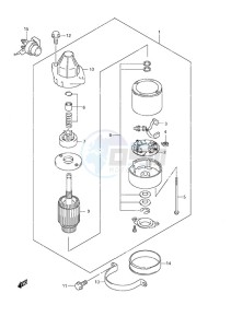 DF 50 drawing Starting Motor