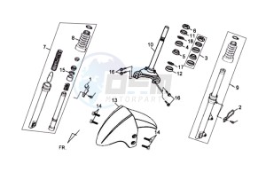 SYMPLY 150 drawing HANDLEBAR