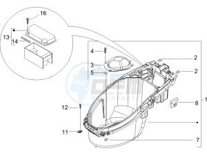 Stalker 50 drawing Helmet box - Undersaddle