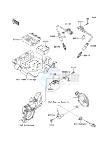 KVF650_4X4 KVF650FCS EU GB drawing Ignition System