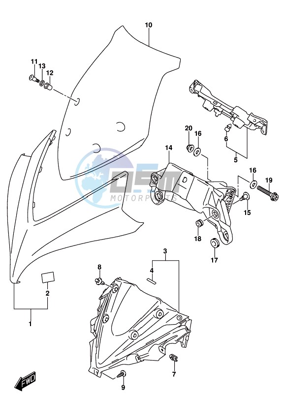 COWLING BODY