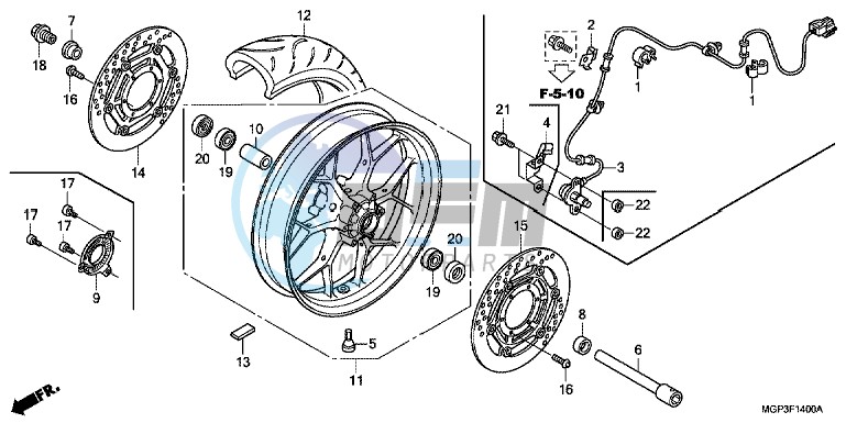 FRONT WHEEL