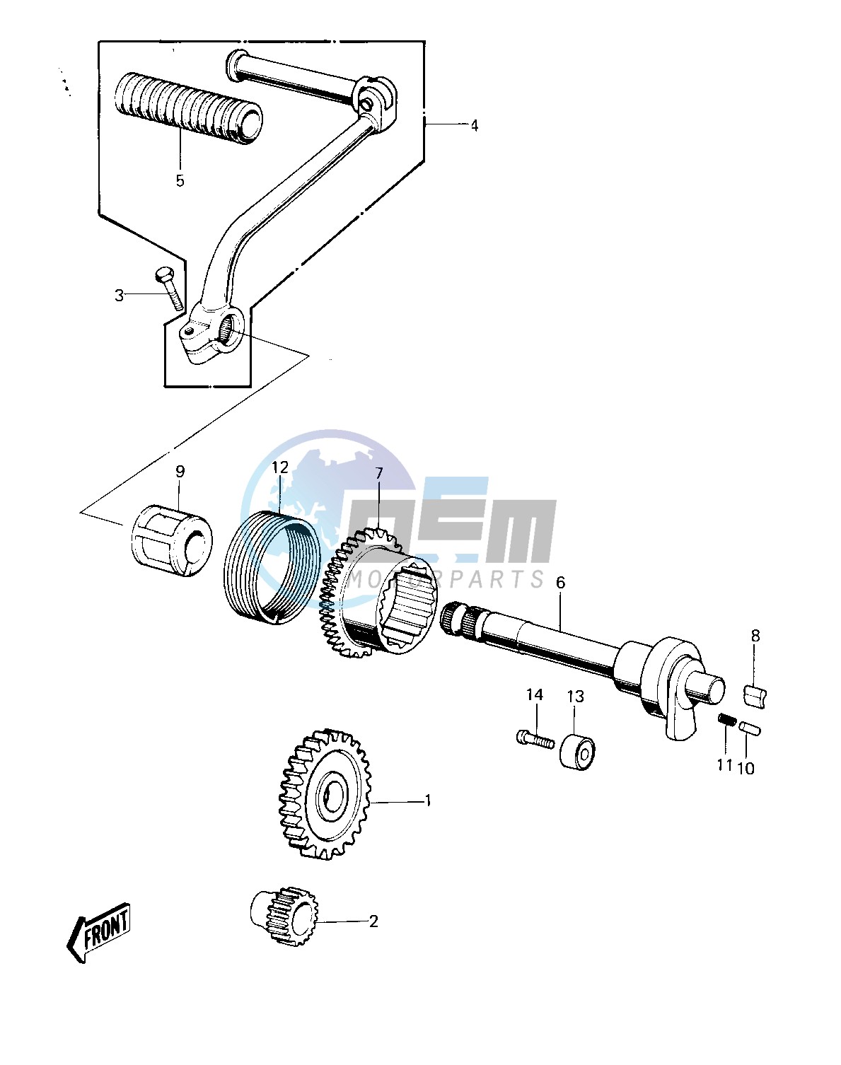 KICKSTARTER MECHANISM