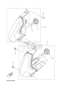 YP250R X-MAX 250 (2DL4 2DL4 2DL4) drawing FLASHER LIGHT