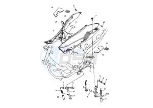 YP E MAJESTY 125 drawing STAND-FOODREST