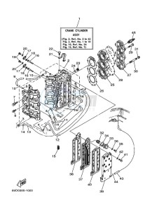 E60H drawing CYLINDER--CRANKCASE