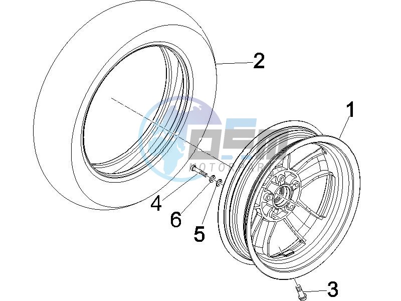 Front wheel