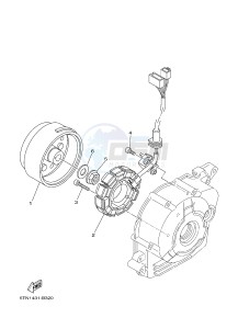 T110C (40B6) drawing GENERATOR