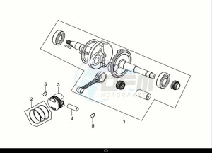 JET4 RX 50 (XE05W3-EU) (E5) (M1) drawing CRANK SHAFT