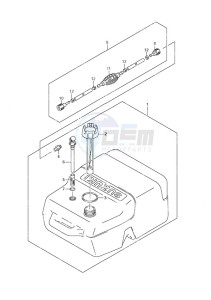 DF 9.9A drawing Opt: Fuel Tank