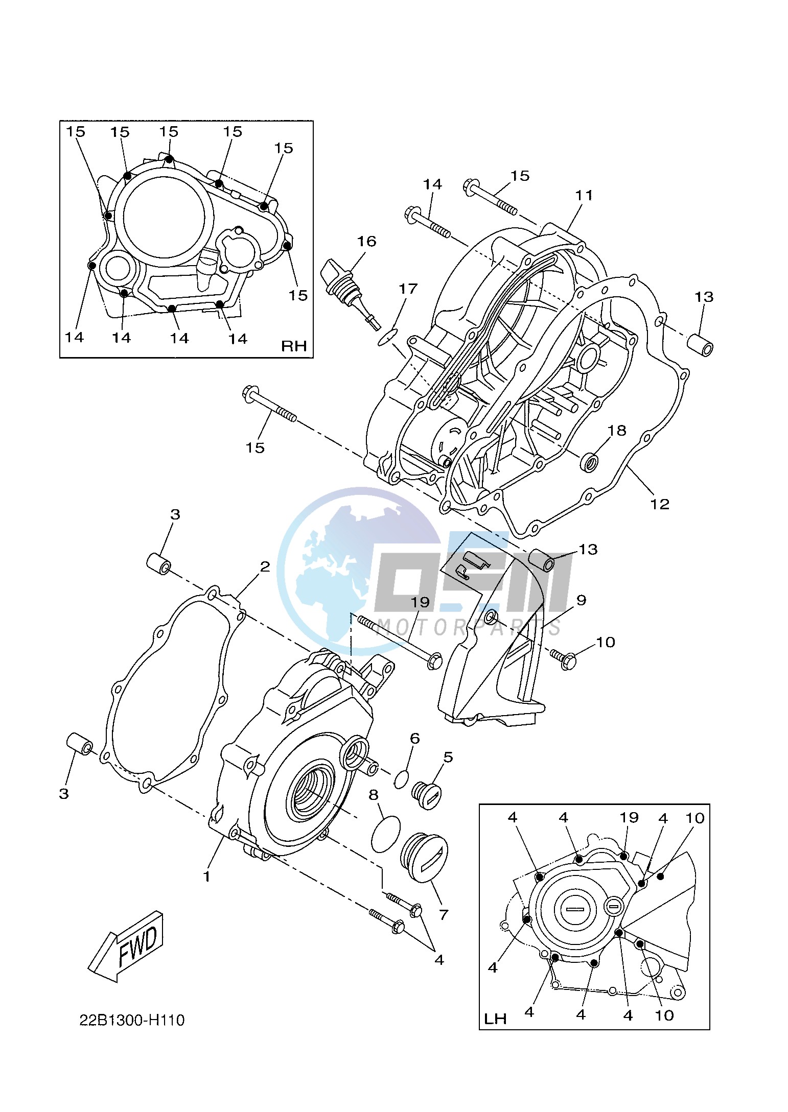 CRANKCASE COVER 1