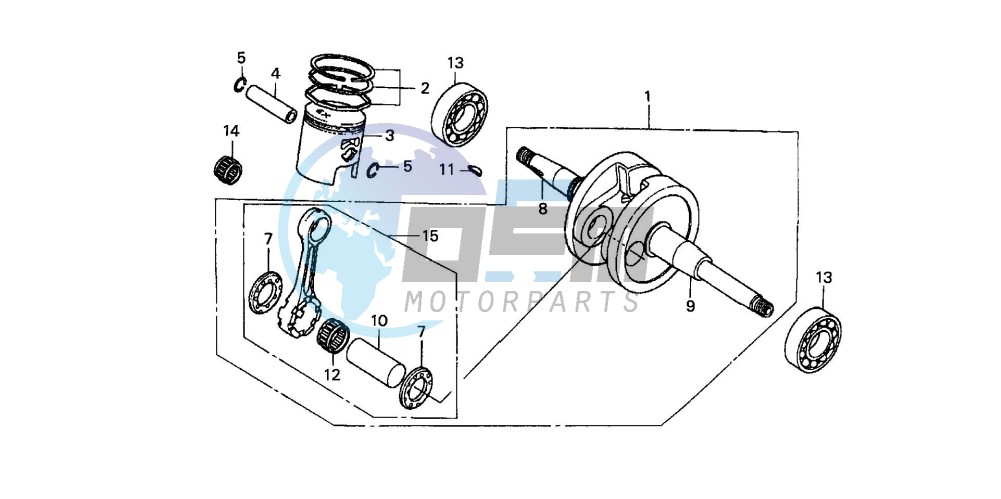 CRANKSHAFT/PISTON