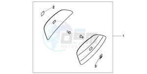 CBF1000A drawing COLOUR PANEL SET - INTERSTELLAR BLACK MET