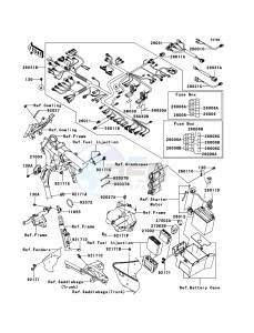 VN1700_VOYAGER_ABS VN1700B9F GB XX (EU ME A(FRICA) drawing Chassis Electrical Equipment