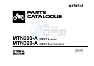 MT-03 MTN320-A (BEV6) drawing Infopage-1