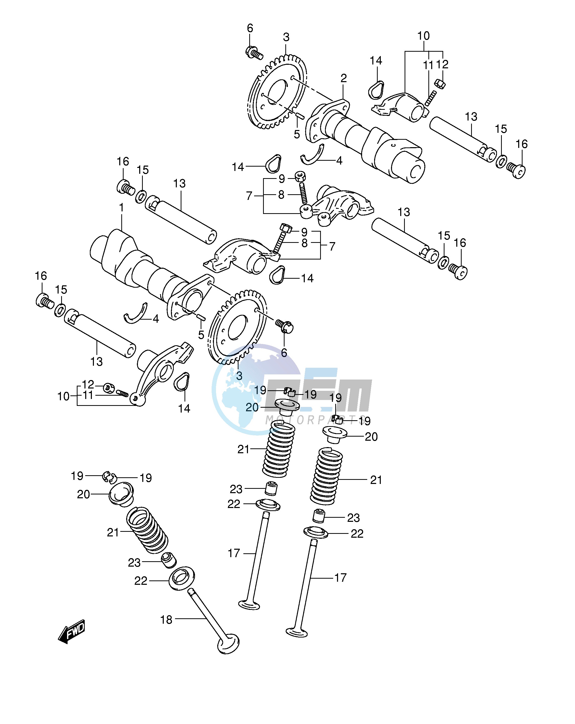 CAMSHAFT - VALVE